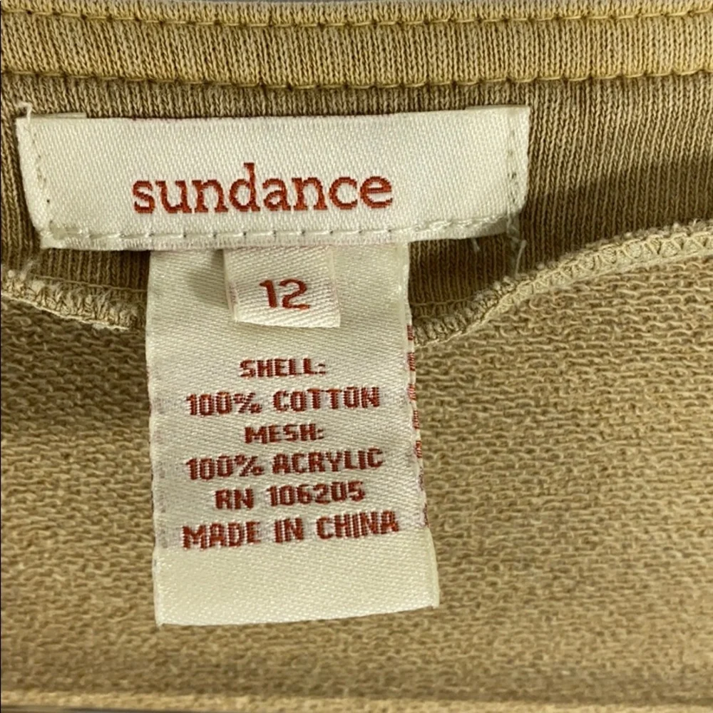 Sundance Embroidered Floral Moto Jacket Size 12 - Picture 3 of 8